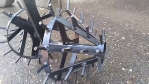 Ежи на втулке  для прополки картофеля