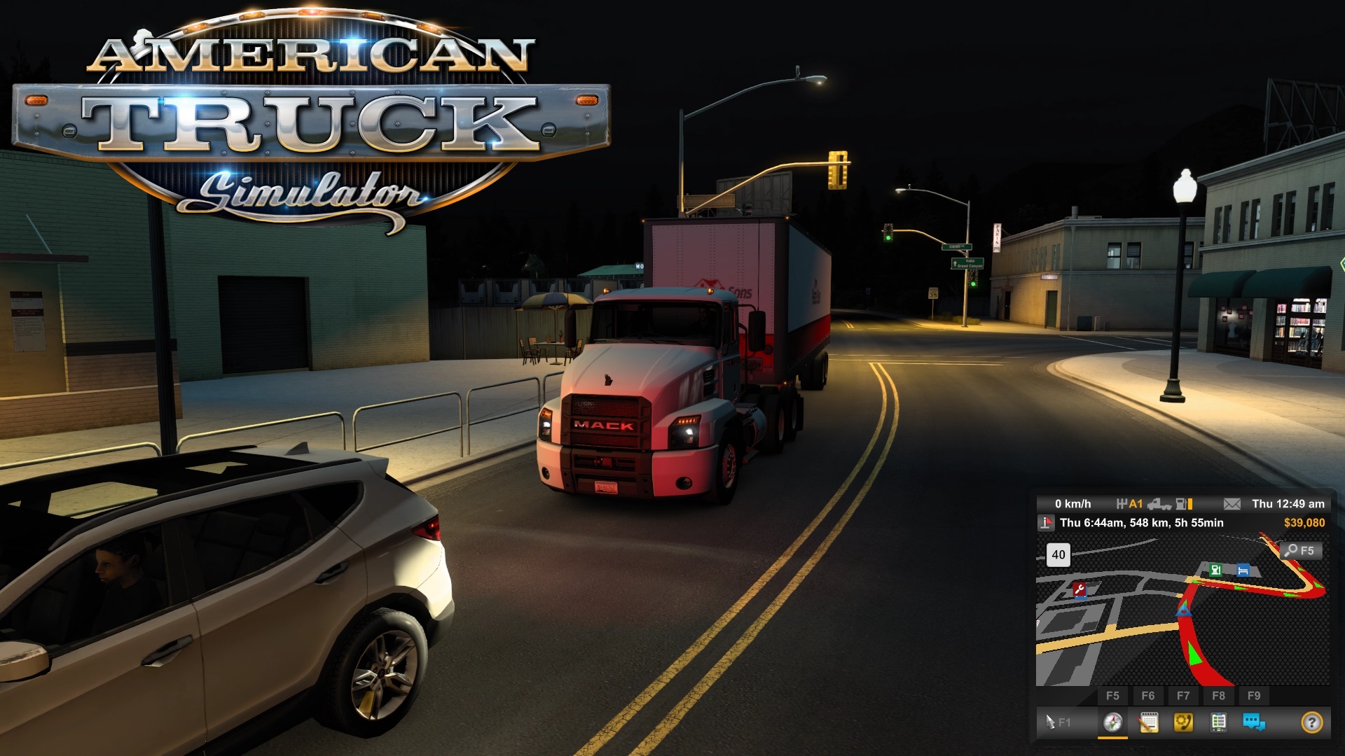 American Truck Simulator - Выполняем миссии - Logitech G29