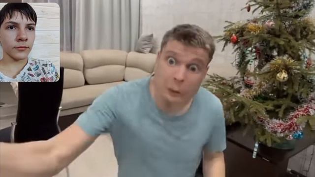 Idontfirst - Малой охраняет новогоднюю ёлку   РЕАКЦИЯ