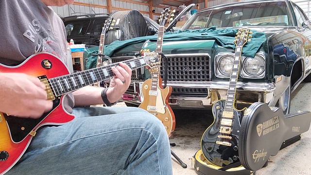 4 Les Pauls: Traditional, Deluxe, Custom and Epiphone Black Beauty смотреть онлайн