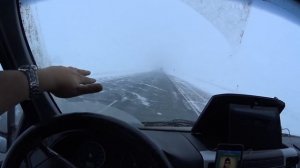 Погода жесть... дальнобой в Сибирь на газели