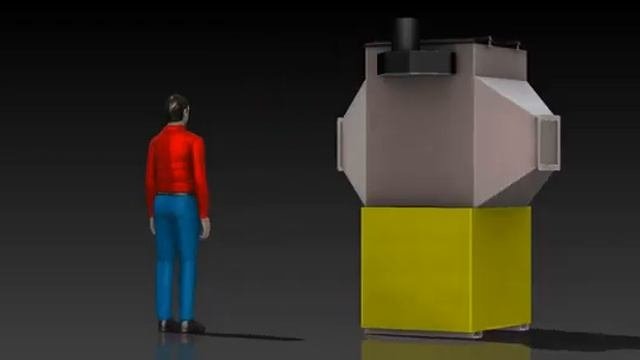 Классический теплогенератор Холмова мощностью 150 кВт.