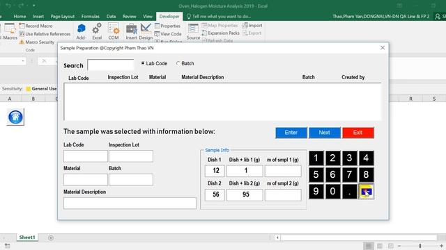 #VBA Excel Tutorial - how to create Virtual Keyboard to entry data on userform