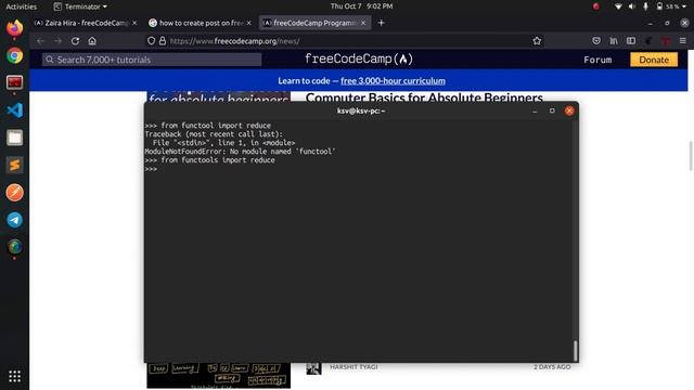 Calculate Factorial using Python | ONE LINER
