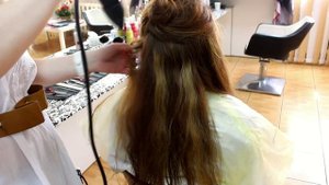 Блочное окрашивание волос