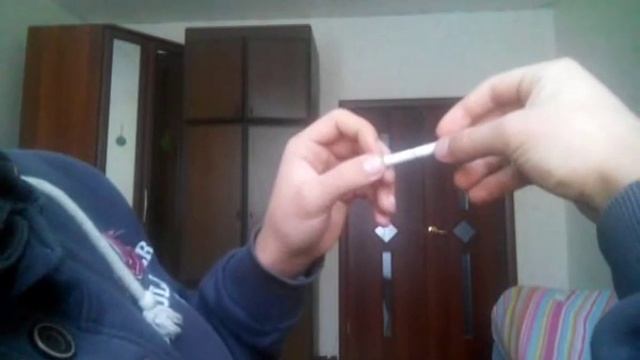 Фокус с сигаретой. Простой. смотреть онлайн