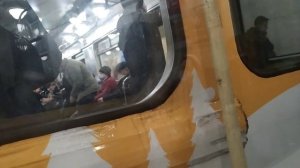 Киев метро. Поездка на метровагоне типа Еж от станции Вокзальная-Черниговская