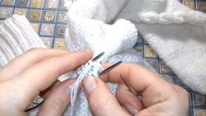 Трикотажный шов по изнанке || Вязание