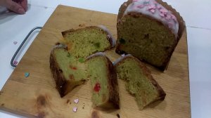 Вкусный Кулич с творогом "Пасхальный"   /  Как сделать  кулич на закваске