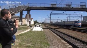 Видео для детей про поезда / Электричка