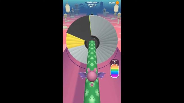 Paint Pop 3D level 1025 HD hack (iOS, Android) смотреть онлайн