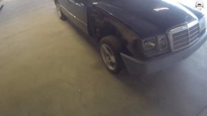 Мерседес W124 1992 года / Подготовка к покраске, новые крылья и фонарь. Проект 17 #8