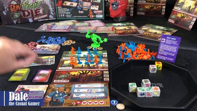 A solo play thru of RUN FIGHT OR DIE: RELOADED смотреть онлайн