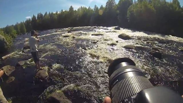 Реальная работа фотографа... фотопарацы и порог 4 ка, Карелия. Сегежа. смотреть онлайн
