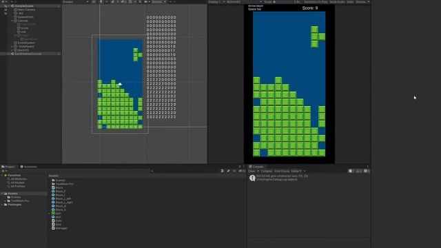 unity 테트리스 클론 프로젝트(github) смотреть онлайн