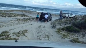 Daihatsu Terios 2 4x4 tackling Gansbaai "die plaat"