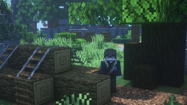 КРАСИВЫЙ СПАВН В МАЙНКРАФТ | Средневековый стиль смотреть онлайн