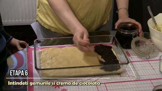 Prajitura cu gem, marmelada sau crema Nutella смотреть онлайн