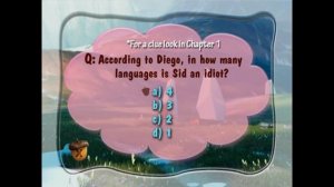 Ice Age 2: The Meltdown UK DVD (2006) Factoid Meltdown Game