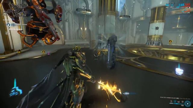 Warframe- Excalibur Umbra- Chromatic Blade | Lua Tycho Survival Run смотреть онлайн