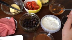 ТУРЕЦКИЙ ЗАВТРАК стандартный * что едят турки на ЗАВТРАК / ИЗМИР ТУРЦИЯ