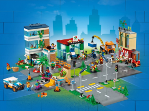 Lego city 60292 - анимация постройка города.