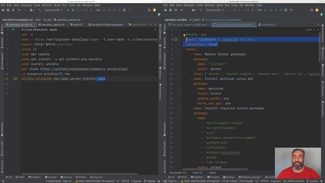 Integración con Terraform #26 - Curso de Ansible - Cursos de Desarrollo смотреть онлайн