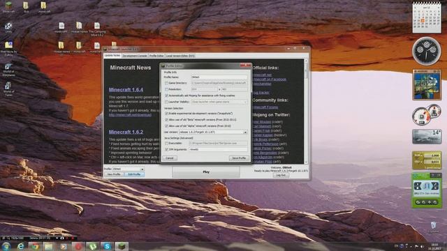 Как поменять версию Minecraft до первых Alph