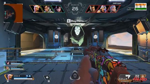 play like bot giveaway on 300 sub Apex Legends live with Mortal Hero || India