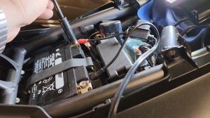 Honda CB650R 2023 how to install Battery Tender.