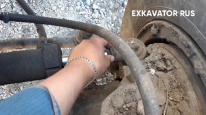 ЭКСКАВАТОР ТВЭКС ЕК 18,РУЛЕВОЕ УПРАВЛЕНИЕ,ВОЗМОЖНЫЕ НЕИСПРАВНОСТИ