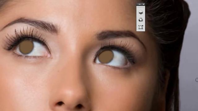 замена цвета глаз в фотошопе смотреть онлайн
