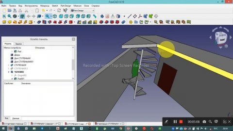 Винтовая лестница рекомендация по размерам