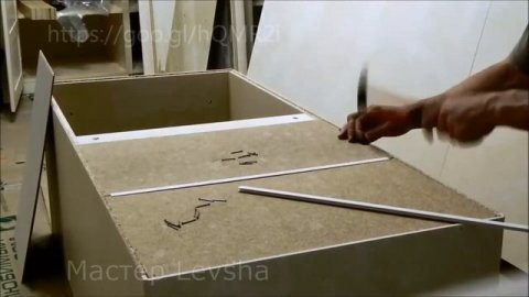 Сборка комода. Комод высокий Александрия. ООО Алмаз.