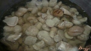 Грибы дождевики в сметане