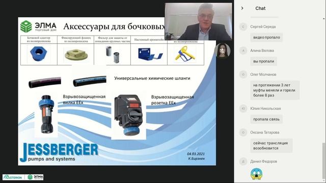 ВЕБИНАР. БОЧКОВЫЕ НАСОСЫ ДЛЯ АГРЕССИВНЫХ ЖИДКОСТЕЙ