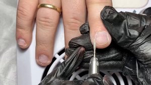 МАНИКЮР МУЖУ/обгрызанные ногти