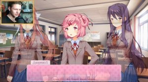 МОЙ ПЕРВЫЙ ЛИТЕРАТУРНЫЙ КЛУБ I Doki Doki Literature Club! #1