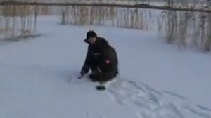 Зимняя рыбалка озеро Улагач
