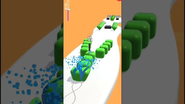 Slice Run - All Levels Gameplay (iOS & Android) #shorts