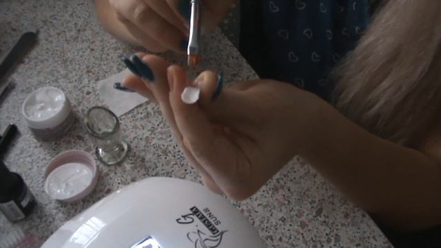 машинка для маникюра King П309-02 от IRISK\Тестируем гель для ногтей\"ПАУТИНКА" на ногтях смотреть онлайн