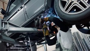 ТЮНИНГ ВЫХЛОПА : ЗВУЧАНИЕ BRABUS/Гелик 5.5 AMG