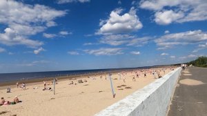 Белое море, пляж, Ягры, прогулка по набережной