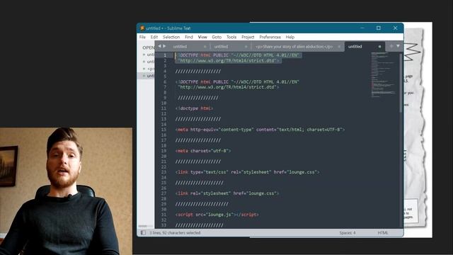 1 lesson. Java Script for begginers. Introduction HTML with JavaScript