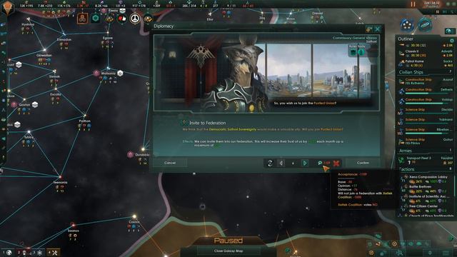 Stellaris Federations | Horizon Signal - Doomsday Origin Let's Play Gameplay Ep. 12 смотреть онлайн