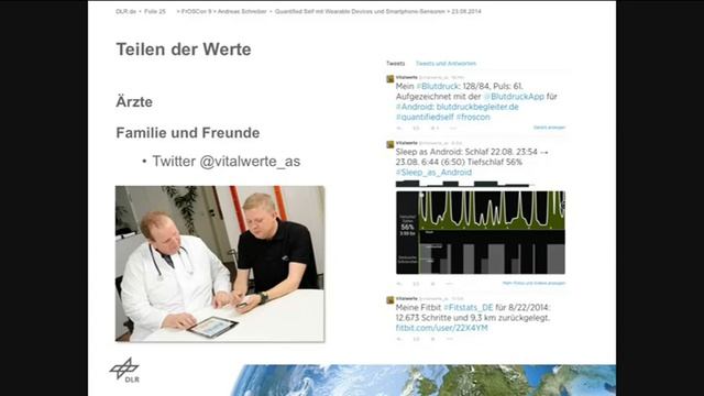 Andreas Schreiber: Quantified Self mit Wearable Devices und Smartphone-Sensoren смотреть онлайн