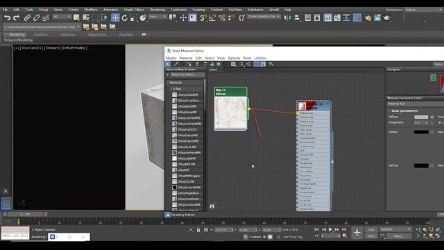 Create a Bump Texture From a Diffuse Bitmap Texture In 3ds Max and VRay Using Color Correction Map
