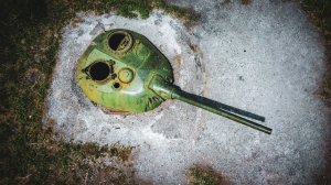 Танковые капониры на защите Сахалина. Село Стародубское