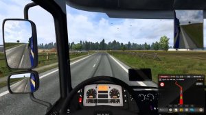 682.2 / ETS 2 V1.43 / MAN TGA / Жешув (PL) - Утена (LT).