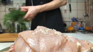 Котлета по-киевски из микроволновки